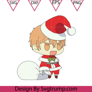 Anime Given Christmas Svg, Anime Christmas Svg, Anime Santa Svg