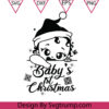 Baby First Christmas Svg Baby First Xmas Svg My First Christmas Svg