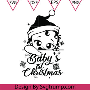 Baby First Christmas Svg, Baby First Xmas Svg, My First Christmas Svg