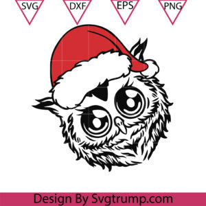 Owl Christmas Svg, Owl Svg