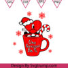 Bad Bunny Christmas Mug Svg Sin Ti Mug Christmas Svg Mug Christmas Svg