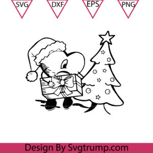 Christmas Bad Bunny Tree Svg, Una Navidad Sin Ti Chrsitmas Svg