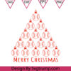 Baseball Christmas Bell Svg Baseball Ornament Svg Baseball Christmas Svg
