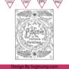 Believe In The Christmas Svg Believe Christmas Mandala Svg Believe Svg