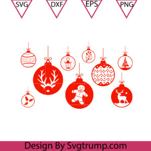 Christmas Ball Starbucks Svg, Starbucks Christmas Svg