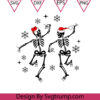 Christmas Dancing Skeleton Svg Dancing Hat Santa Claus Svg Dancing Svg