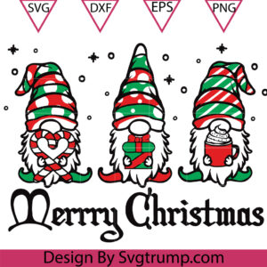 Christmas Gnomes Green Svg, Green Christmas Svg