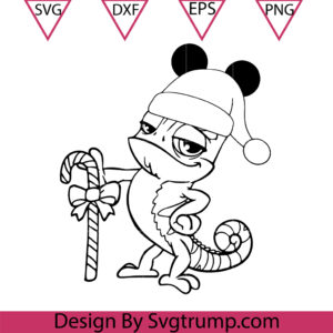 Christmas Lizard Svg Png, Santa Suit Lizard Svg, Lizard Hat Christmas Svg