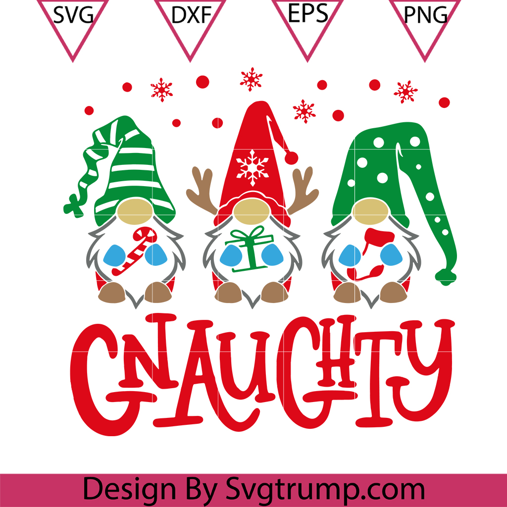Christmas Naughty Cute Gnome Svg, Bundle Christmas Naughty Svg 3 Christmas Naughty Cute Gnome Svg, Bundle Christmas Naughty Svg
