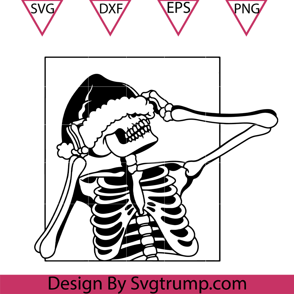 Christmas Skeletons Masked Svg, Santa Skeletons Masked Svg 3 Christmas Skeletons Masked Svg, Santa Skeletons Masked Svg