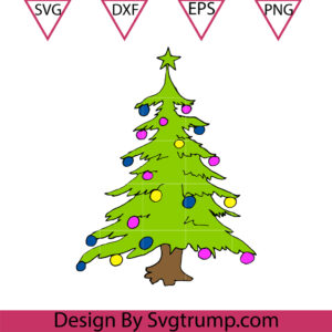 Christmas Tree Light Svg, Santa Light Svg, Light Happy New Year Svg