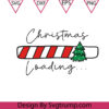 Christmas Tree Loading Lights Shirt SVG, Christmas Tree Loading SVG