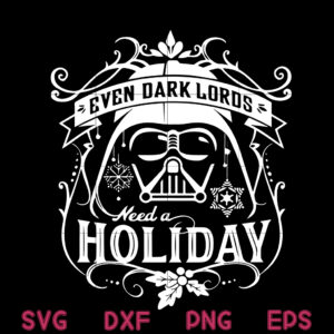 Darth Vader Christmas Svg, Needs A Christmas Svg, Movie Christmas Svg