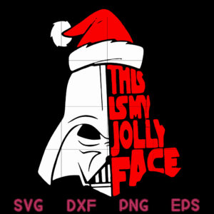 Darth Vader Hat Christmas Svg, Darth Vader Face Svg