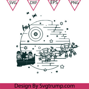 Death Star Holiday Christmas Svg, Sithmas Star Wars Christmas Svg