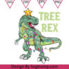 Dinosaur Xmas Tree Lights PNG Tree Rex Christmas PNG Dinosaur Lights PNG