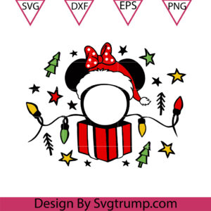Diseny Minnie Light Svg, Light Christmas Starbucks Svg