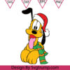 Disney Ears Pluto Christmas Svg, Ears Pluto Christmas Svg