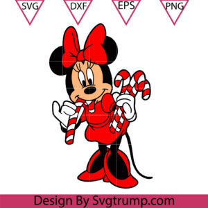 Disney Mickey Minnie Lollipop Svg, Mickey Minnie Lollipop Christmas Svg