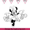 Disney Minnie Christmas Bells Svg Minnie Ornaments Christmas Mickey Mouse Svg