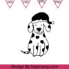 Dog Ornament Christmas Svg Christmas Dog Svg Pet Christmas Ornament Svg