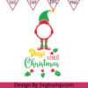 Elf Days Until Christmas Svg, Christmas Countdown Svg, Days Until Svg