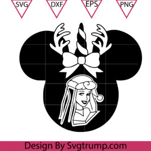 Evil Queen Mouse Christmas Svg, Evil Queen Hat Santa Svg, Evil Queen Christmas Svg