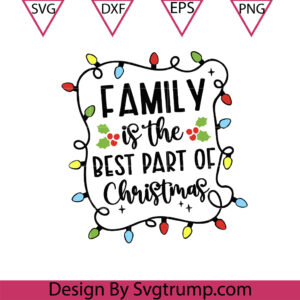 Family Christmas Lights Frames Svg, Christmas Pajamas Svg, Family Reunion Cousin Crew Svg