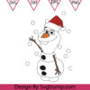 Frozen Olaf Christmas Hat Svg Frozen Olaf Santa Hat Svg