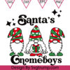 Funny Christmas Santa Gnome Svg Santa Gnomeboys Christmas Svg