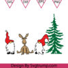 Gnomes And The Christmas Reindeer Svg, Christmas Gnome Svg, Gnome Svg