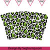 Grinch Leopard Starbucks Wrap Svg Leopard Christmas Svg Leopard Svg
