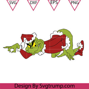 Grinch Listening To Christmas Svg, Christmas Svg