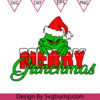 Grinch Peeking Merry Grinchmas Svg Grinch Peeking Svg Christmas Peeking Svg