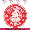 Grinchmas Blend SVG Christmas Grinch SVG Grinch Face SVG