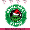 Grinch Merry Weedmas SVG, Grinch Christmas Blunt SVG