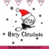 Harry Christmas Harry Potter Meme Svg, Harry Potter Happy New Year Svg