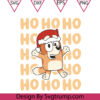 Ho Ho Ho Heeler Bluey Christmas Hat Svg, Santa Bluey Svg 2 Ho Ho Ho Heeler Bluey Christmas Hat Svg Santa Bluey Svg