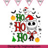 Ho Ho Ho Jack Skellington Santa Claus Svg, Jack Skellington Christmas Svg 1 Ho Ho Ho Jack Skellington Santa Claus Svg Jack Skellington Christmas Svg