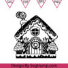 House Christmas Svg Gingerbread Svg Home Sweet Home Svg