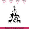 Hunting Christmas Tree Sweatshirt Svg Deer Hunting Sweater Svg Xmas Hunting Dad Mom Svg