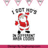 I Got Hos In Different Area Codes Sweat Svg Ugly Christmas Sweater Svg