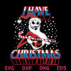 I Have Christmas Jack Skellington Cute Svg Jack Skellington Santa Claus Svg