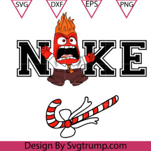 Anger Inside Out  Christmas Svg, Inside Out Christmas Design Svg