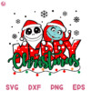 Jack And Sally Chrismas Svg, Merry Before Christmas Cute Svg