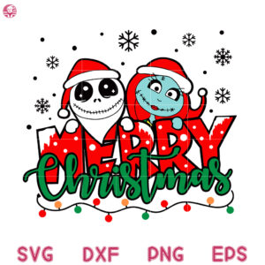 Jack And Sally Chrismas Svg, Merry Before Christmas Cute Svg