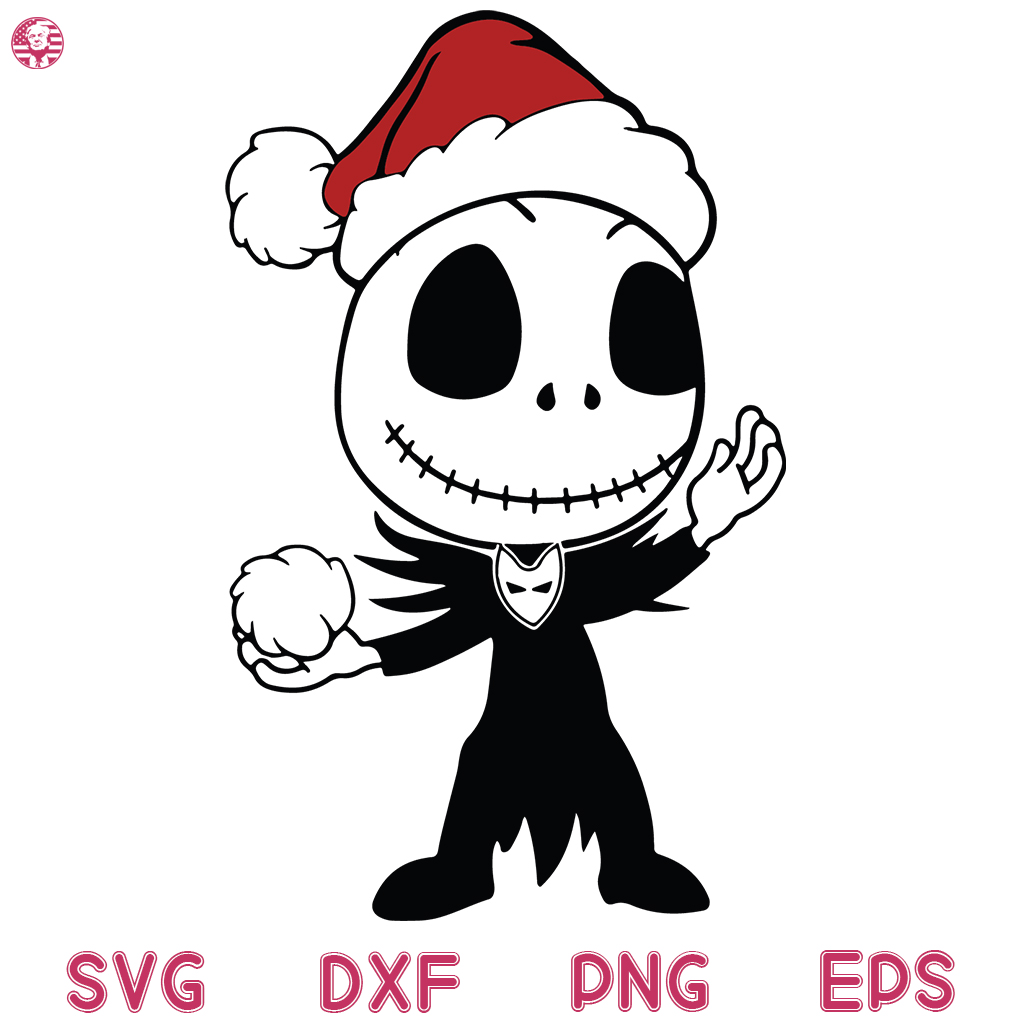 Jack Skellington Santa Christmas Svg, Jack Skellington Svg 3 Jack Skellington Santa Christmas Svg, Jack Skellington Svg