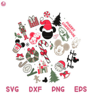 Joy Christmas Disney Svg, Christmas Disney Season Magical Svg, Joy Christmas Svg