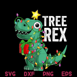 Christmas Dinosaur Tree Rex PNG, Pajamas Toddler Boys Xmas PNG