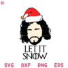 Let It Snow Svg Cricut Files Svg Christmas Ears Svg